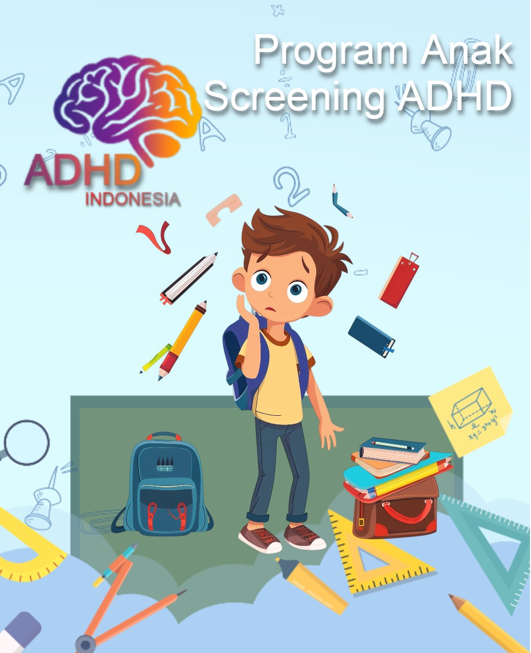 Program ADHD Indonesia Kabupaten Teluk Wondama Screening ADHD Non-Diagnostik